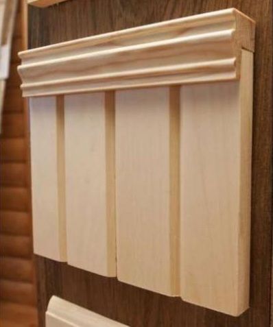 Wainscot cap - 3 ply