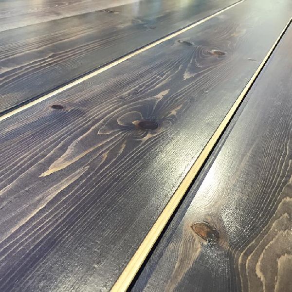 Grade A red pine flooring stain oil huile huilé pin rouge plancher meilleur prix best price decking floor lumber wood natural rustic antic barn industrial rough