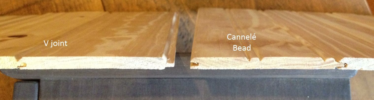 Choice of v joint or bead.