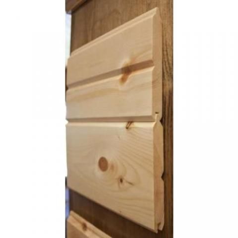 White pine knotty grade v joint