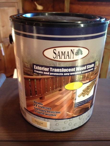 Teinture stain exterior stain teinture extérieur translucide