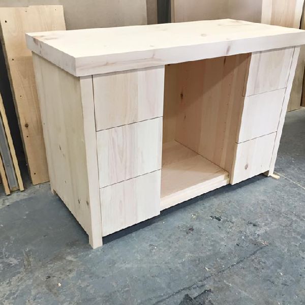 Vanity custom rustic white pine live edge epoxy modern rough