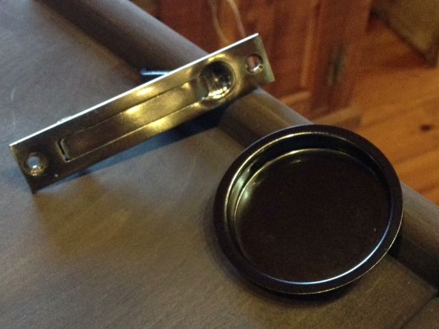 Sliding door handle
