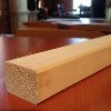 Contemporary hand rail Wood hand rail. stairs main courante marcher escalier pin blanc noueux. whit pince stairs case lumber main courante