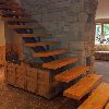 Custom staircases fabrication
