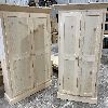 table industriel pin pine rustic rustique lumber wood custom made rough barn wood armoire colonial porte panneau shaker door panel home made custom made fabrication sur mesure
