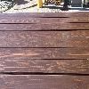 Grade A red pine flooring stain oil huile huilé pin rouge plancher meilleur prix best price decking floor lumber wood natural rustic antic barn industrial rough