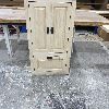 table industriel pin pine rustic rustique lumber wood custom made rough barn wood armoire colonial porte panneau shaker door panel home made custom made fabrication sur mesure