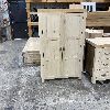 table industriel pin pine rustic rustique lumber wood custom made rough barn wood armoire colonial porte panneau shaker door panel home made custom made fabrication sur mesure