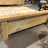 Bed pine rustic custom custom rough drawer antique modern new quebec handmade