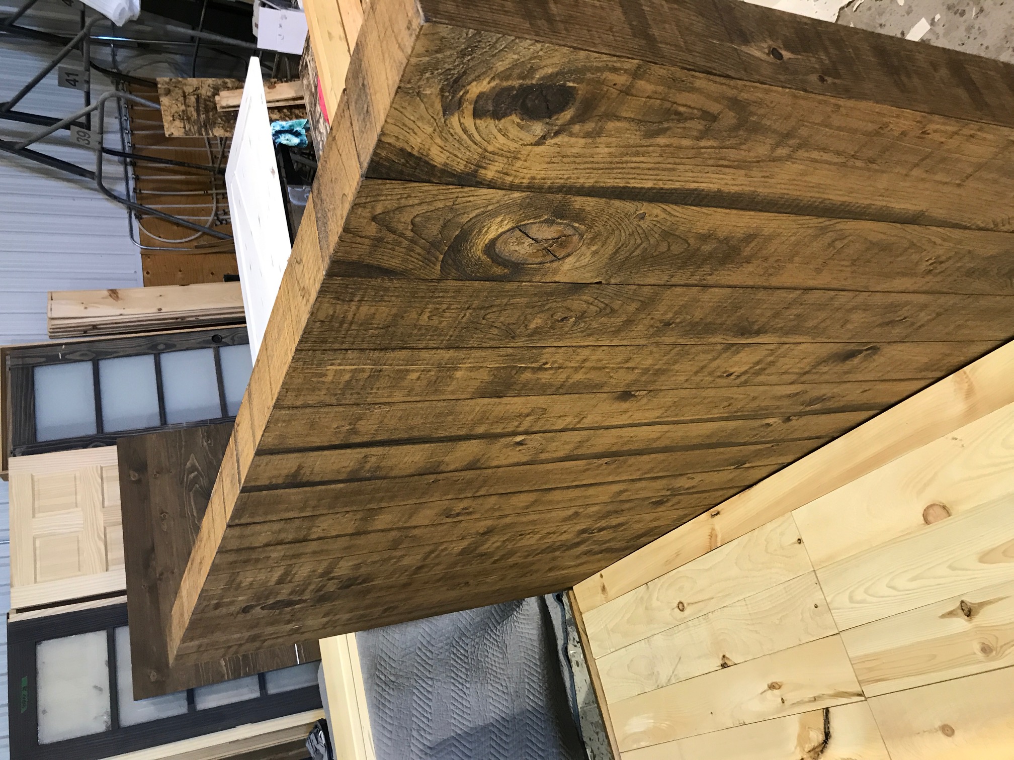 lit pin rustique custom sur mesure tiroirs rough antique moderne nouveau quebec fait a la main