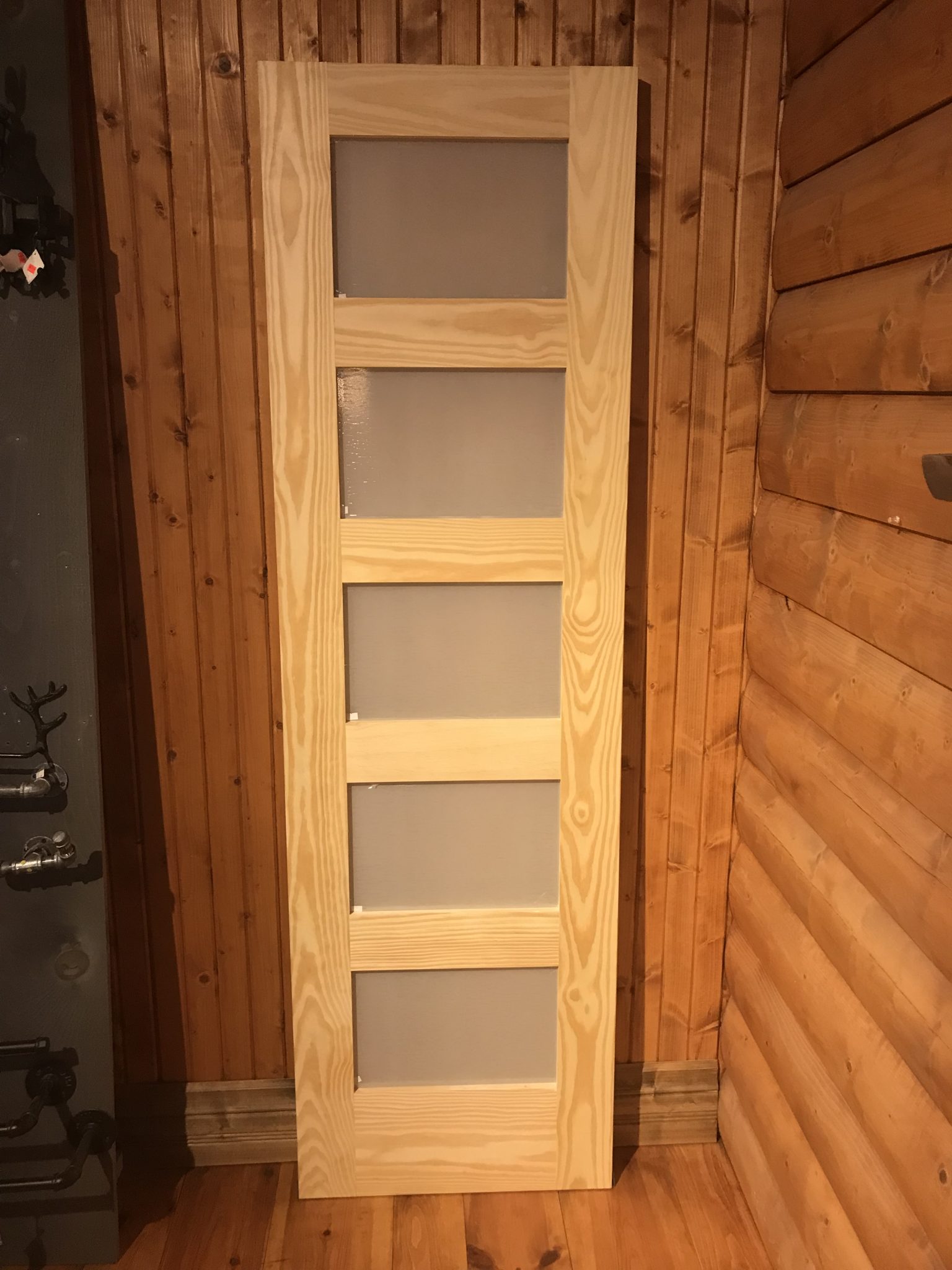 porte 5 panneau shaker pin claire whit pine clair shaker door 5 panel rustique moderne premiere qualité meilleur prix rustique industriel vitre givré