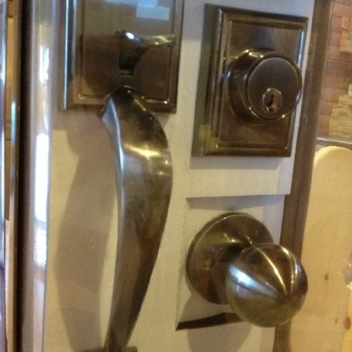 Outdoor door handle Propin, the pine wood specialist