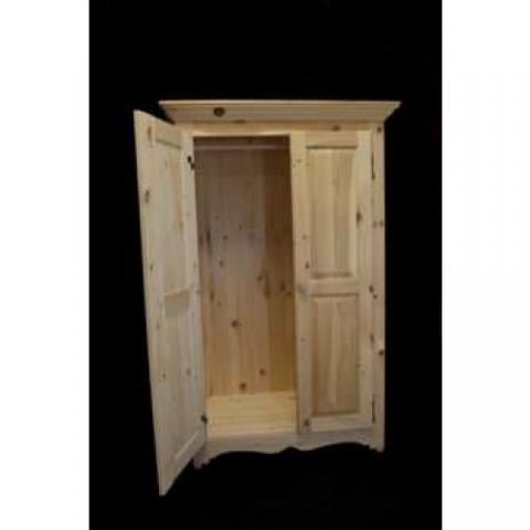 Furniture pine log lumber rustic wardrobe best price furniture custom made armoire hand made barn wood